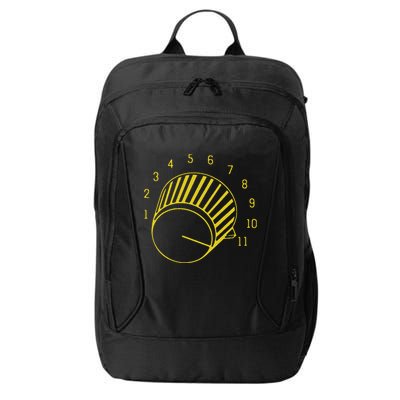 Guitar Shirts Volume Up To 11 City Backpack