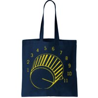 Guitar Shirts Volume Up To 11 Tote Bag