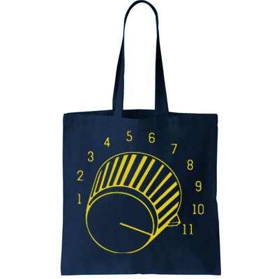 Guitar Shirts Volume Up To 11 Tote Bag