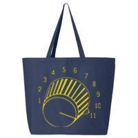 Guitar Shirts Volume Up To 11 25L Jumbo Tote