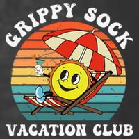 Grippy Sock Vacation Club Funny T-Shirt