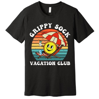 Grippy Sock Vacation Club Funny Premium T-Shirt