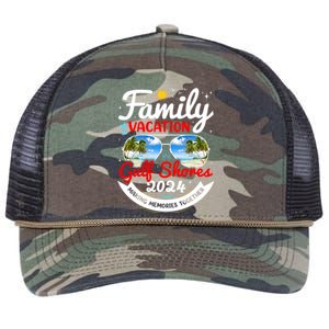 Gulf Shores Vacation 2024 Family Matching Alabama Group Gift Retro Rope Trucker Hat Cap