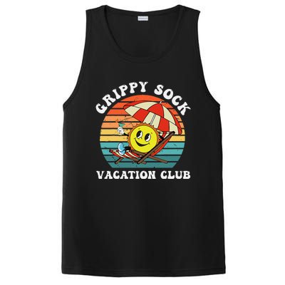 Grippy Sock Vacation Club Funny PosiCharge Competitor Tank