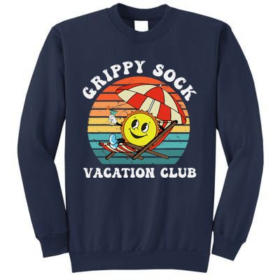 Grippy Sock Vacation Club Funny Sweatshirt