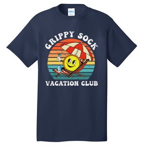 Grippy Sock Vacation Club Funny Tall T-Shirt