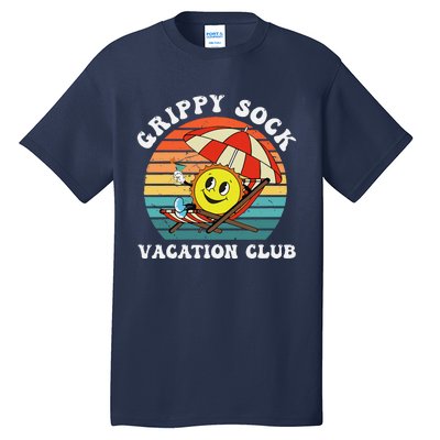 Grippy Sock Vacation Club Funny Tall T-Shirt