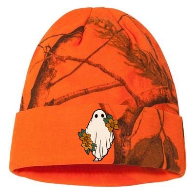 Ghost Sunflower Vintage Halloween Kati Licensed 12" Camo Beanie