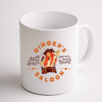 Gingers Saloon Vintage Whiskey Redhead Dive Bar Artist Gift Coffee Mug