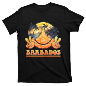 Groovy Summer Vacation Barbados Beach T-Shirt