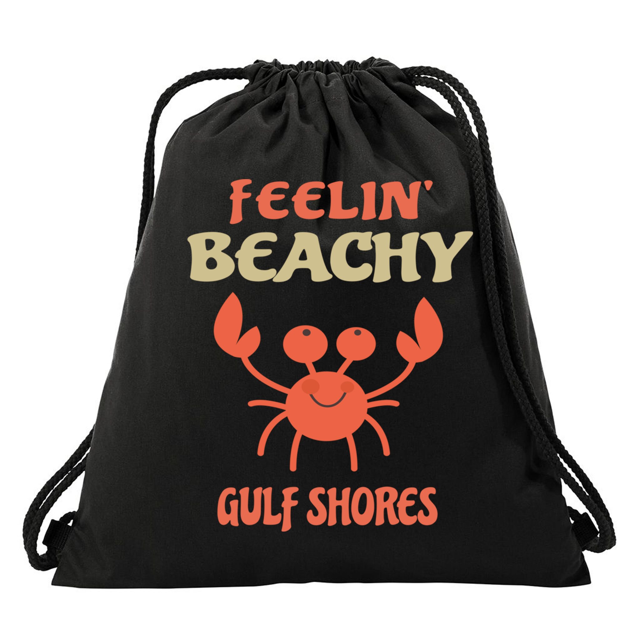 Gulf Shores Vacation Gift Alabama Family Trip Gift Drawstring Bag
