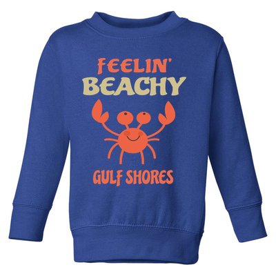 Gulf Shores Vacation Gift Alabama Family Trip Gift Toddler Sweatshirt