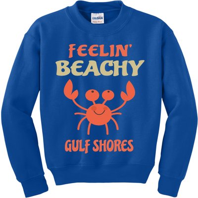 Gulf Shores Vacation Gift Alabama Family Trip Gift Kids Sweatshirt