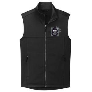 Gorilla Smoke Weed Collective Smooth Fleece Vest