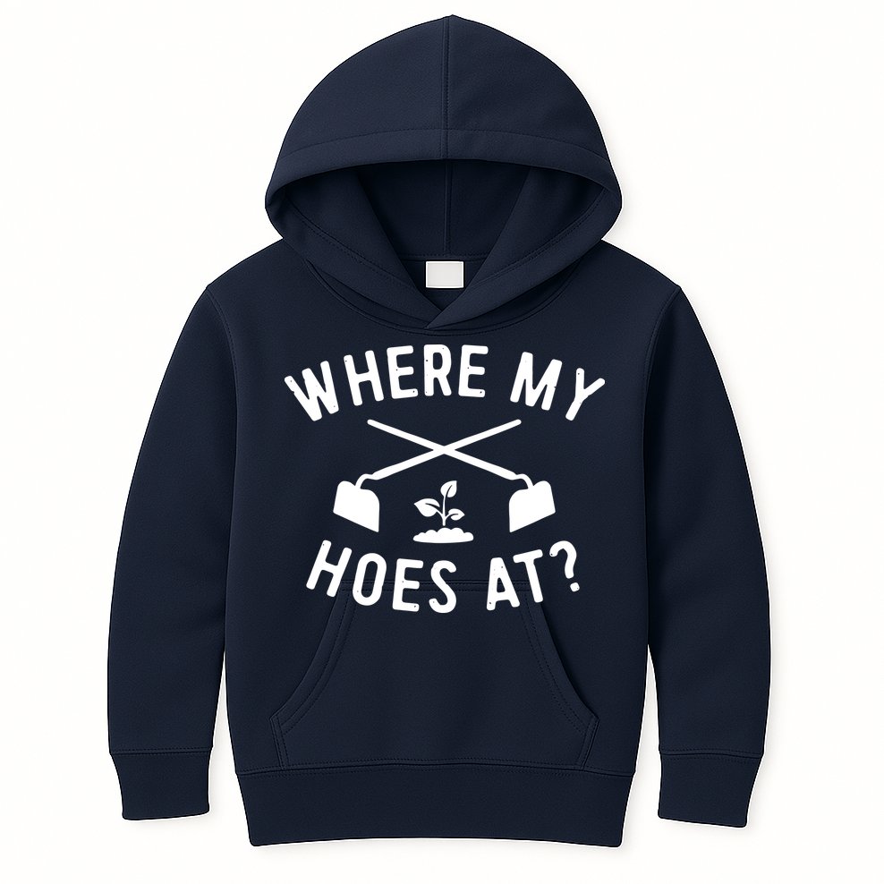 Gardening Shirts Women Men Garden Hoeing Ain't Easy Kids Hoodie
