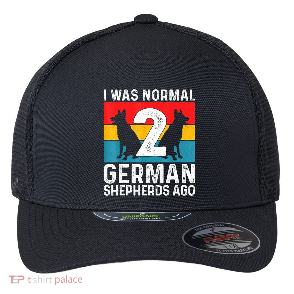 German Shepherd Women Dog Lover German Shepherd Puppy Flexfit Unipanel Trucker Cap