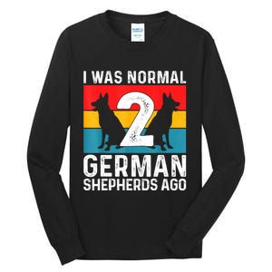 German Shepherd Women Dog Lover German Shepherd Puppy Tall Long Sleeve T-Shirt