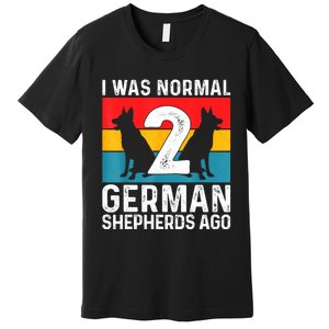 German Shepherd Women Dog Lover German Shepherd Puppy Premium T-Shirt