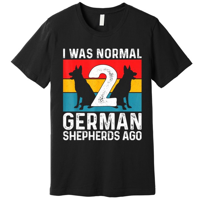 German Shepherd Women Dog Lover German Shepherd Puppy Premium T-Shirt