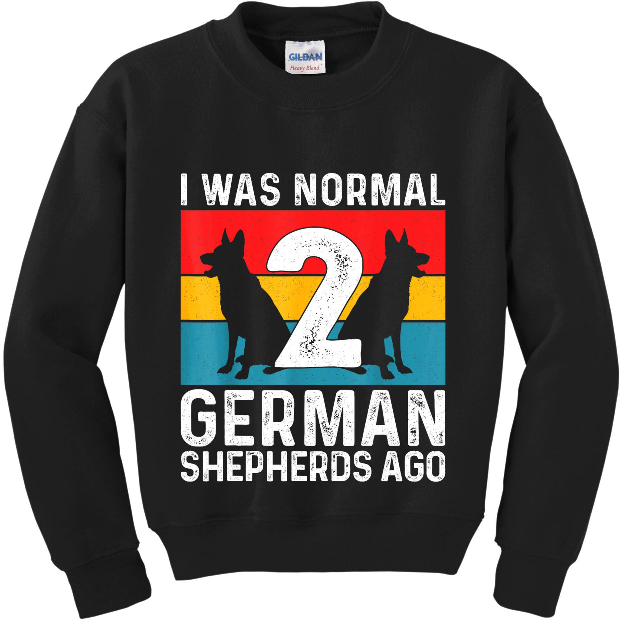 German Shepherd Women Dog Lover German Shepherd Puppy Kids Sweatshirt