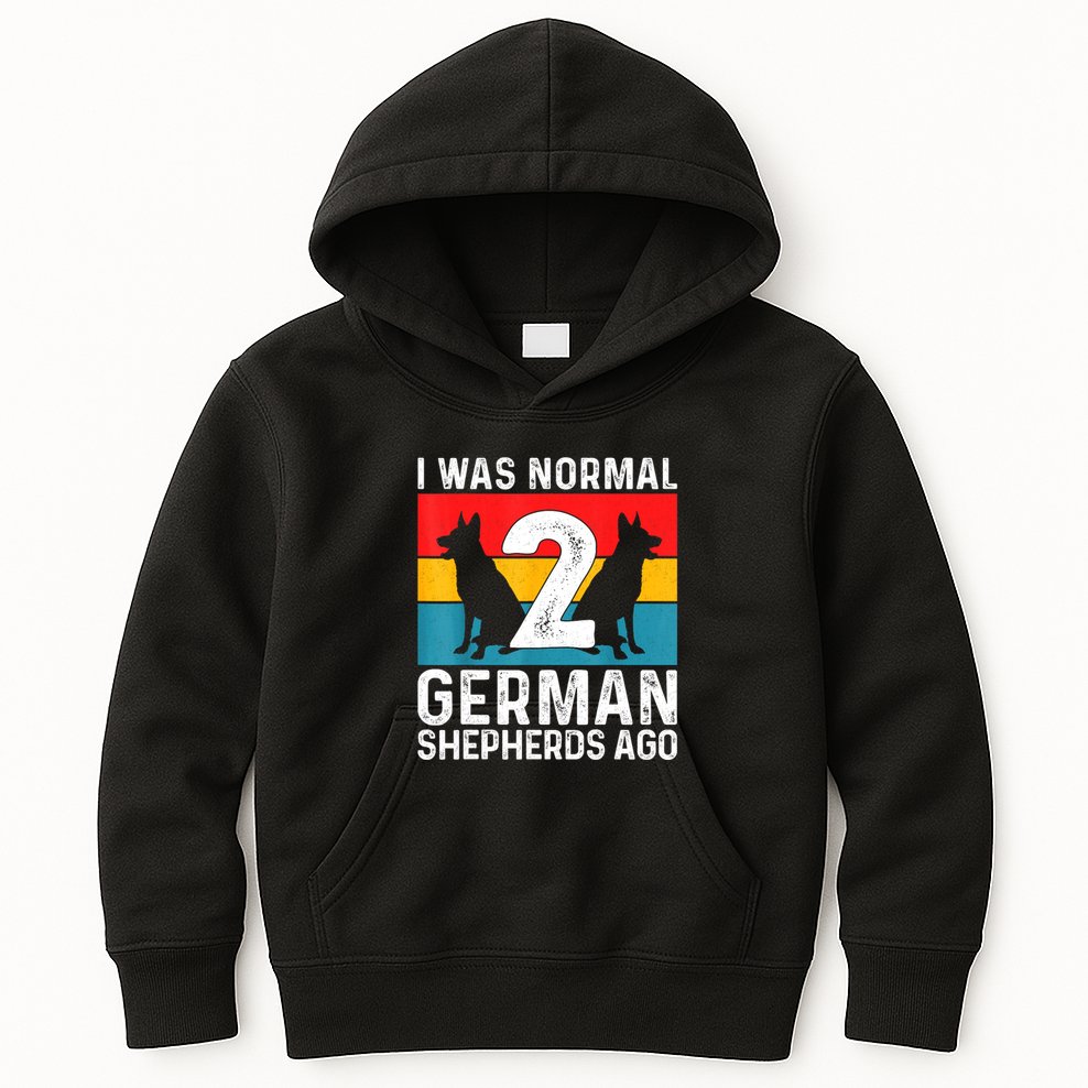 German Shepherd Women Dog Lover German Shepherd Puppy Kids Hoodie