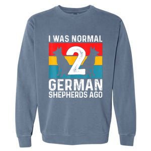 German Shepherd Women Dog Lover German Shepherd Puppy Garment-Dyed Sweatshirt