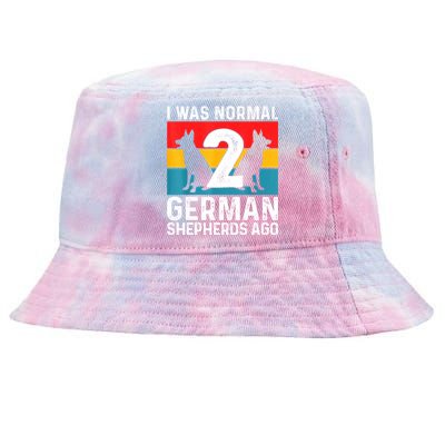 German Shepherd Women Dog Lover German Shepherd Puppy Tie-Dyed Bucket Hat