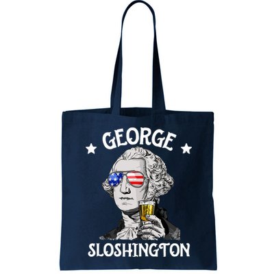 George Sloshington Washington 4th Of July USA Flag Bag