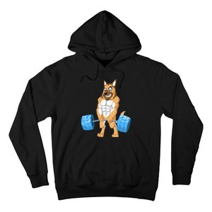 German Shepherd Weightlifting Hoodie