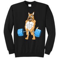 German Shepherd Weightlifting Sweatshirt