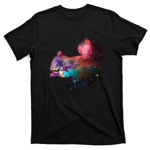 Galaxy Squirrel Whisperer Squirrel T-Shirt