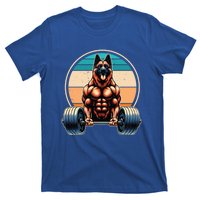 Ger Shepherd Weightlifting Funny Deadlift Fitness Gym Great Gift T-Shirt