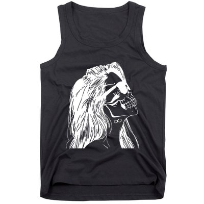 Girl Skull Woman Skull Tank Top
