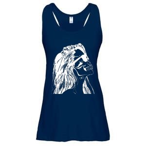 Girl Skull Woman Skull Ladies Essential Flowy Tank