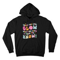 Groovy Show What You Know Test Testing Day Teacher Student Gift Hoodie