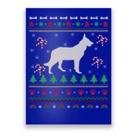 Ger Shepherd Xmas Gift Ugly Ger Shepherd Christmas Cute Gift Poster