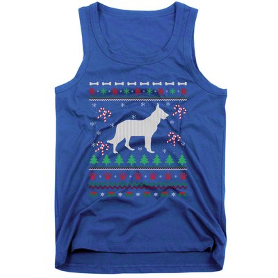 Ger Shepherd Xmas Gift Ugly Ger Shepherd Christmas Cute Gift Tank Top