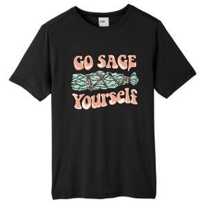 Go Sage Yourself Funny Clean Energies Healers & Psychics Tall Fusion ChromaSoft Performance T-Shirt