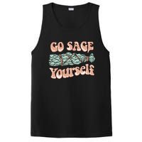 Go Sage Yourself Funny Clean Energies Healers & Psychics PosiCharge Competitor Tank