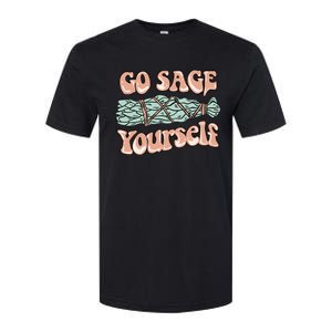 Go Sage Yourself Funny Clean Energies Healers & Psychics Softstyle CVC T-Shirt