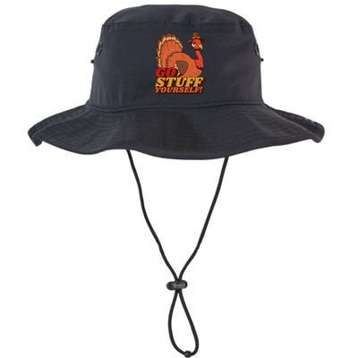 Go Stuff Yourself Funny Thanksgiving Bucket Hat
