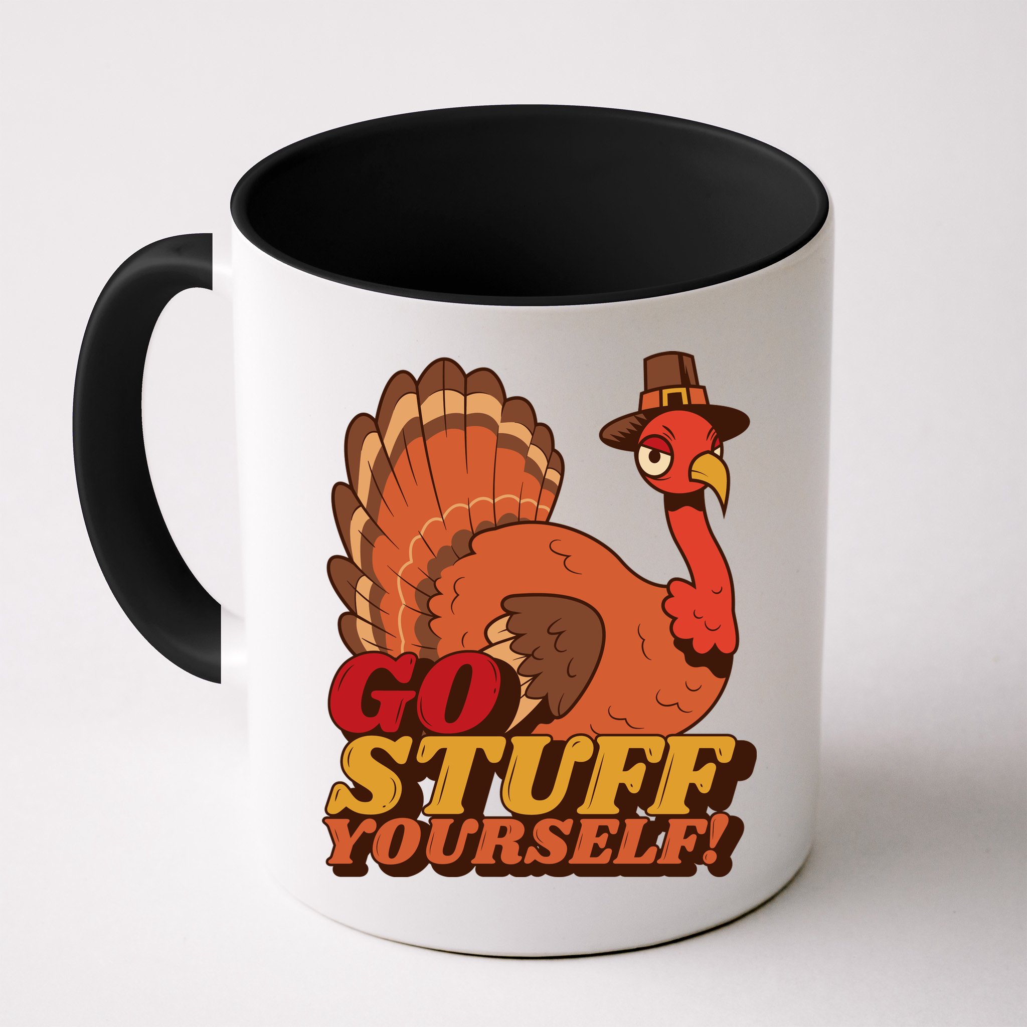 Go Stuff Yourself Funny Thanksgiving Mug