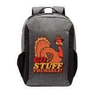 Go Stuff Yourself Funny Thanksgiving Vector Backpack