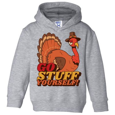 Go Stuff Yourself Funny Thanksgiving Toddler Hoodie