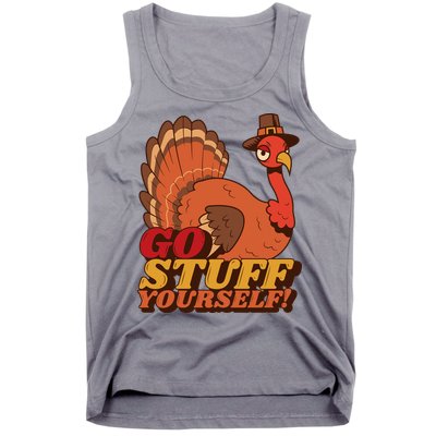 Go Stuff Yourself Funny Thanksgiving Tank Top