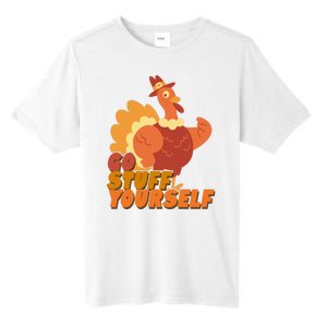 Go Stuff Yourself Funny Thanksgiving Turkey Holiday Tall Fusion ChromaSoft Performance T-Shirt