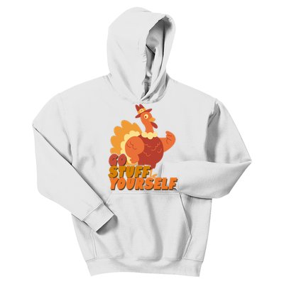 Go Stuff Yourself Funny Thanksgiving Turkey Holiday Kids Hoodie