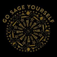 Go Sage Yourself Smudge Bad Energy Purification Funny Sage Mousepad