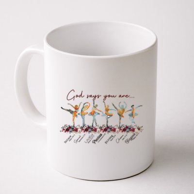 God Say You Are Unique Special Precious Strong Forgiven Gift Coffee Mug