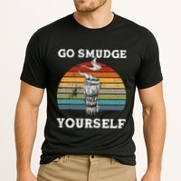 Go Smudge Yourself Smudging Feather Funny Sage Bundle Performance Shirt